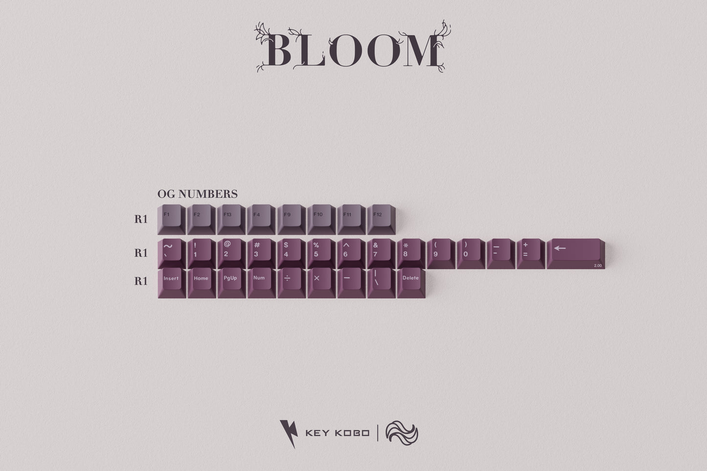 Key Kobo Bloom キーキャップ